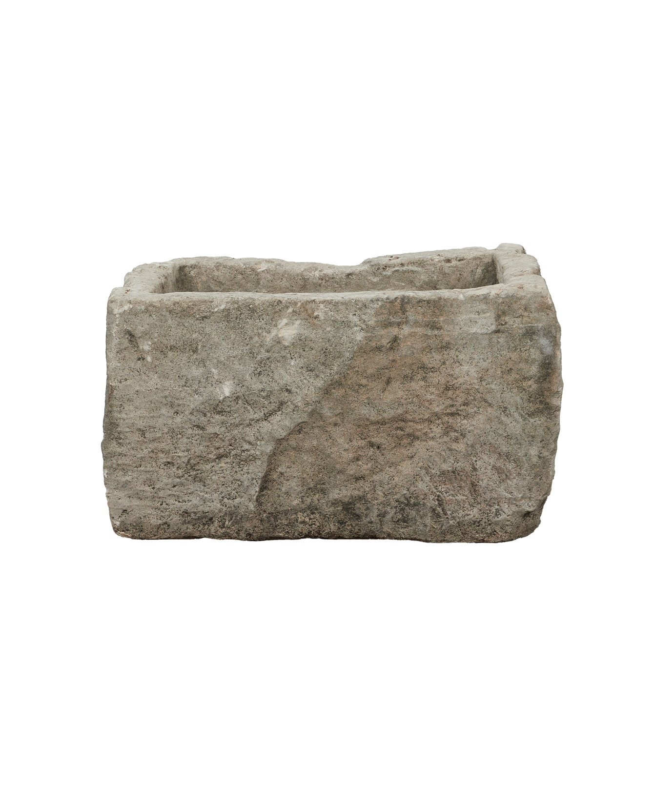 Vintage Limestone Trough - Rectangle from Indonesia - Planters, Fountains, & Water Features