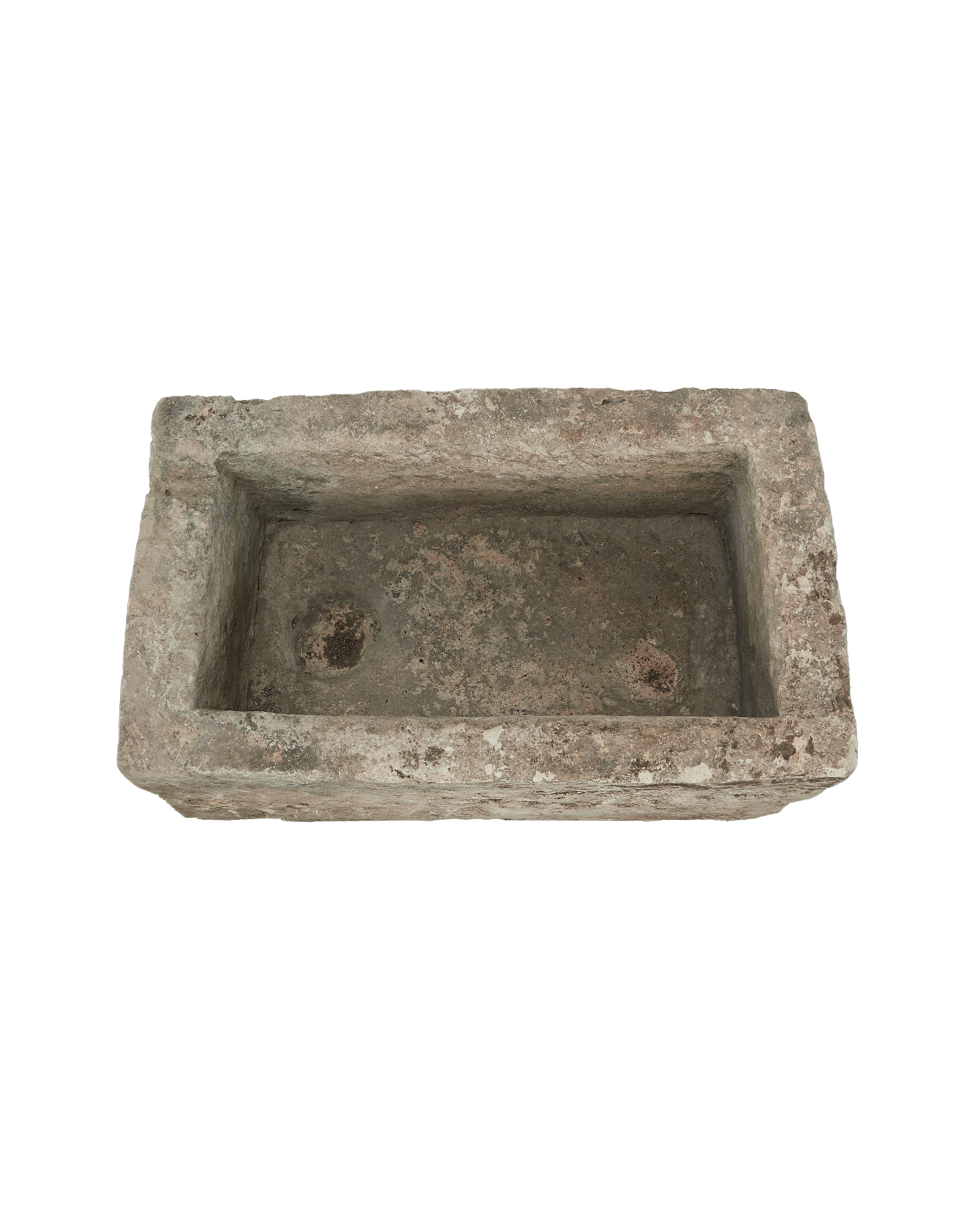 Vintage Limestone Trough - Rectangle from Indonesia - Planters, Fountains, & Water Features