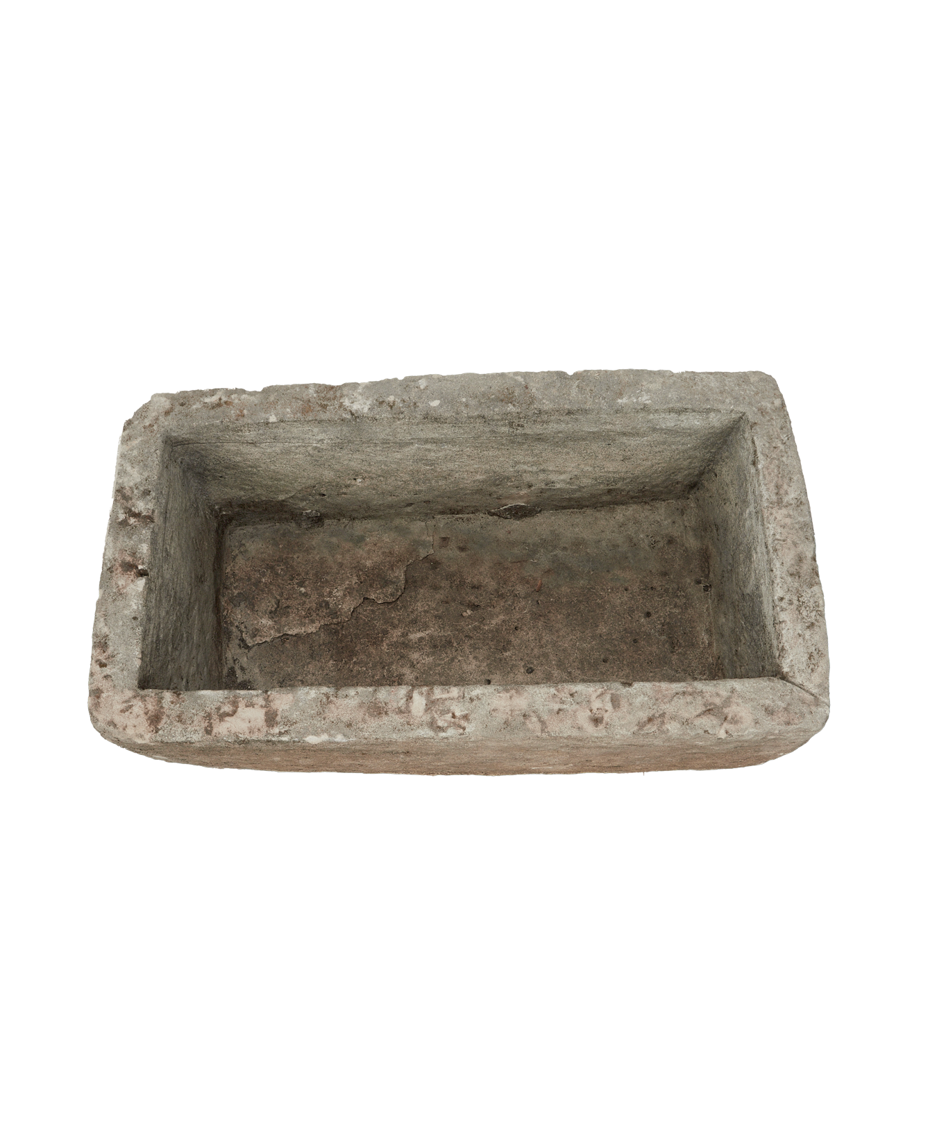 Vintage Limestone Trough - Rectangle from Indonesia - Planters, Fountains, & Water Features