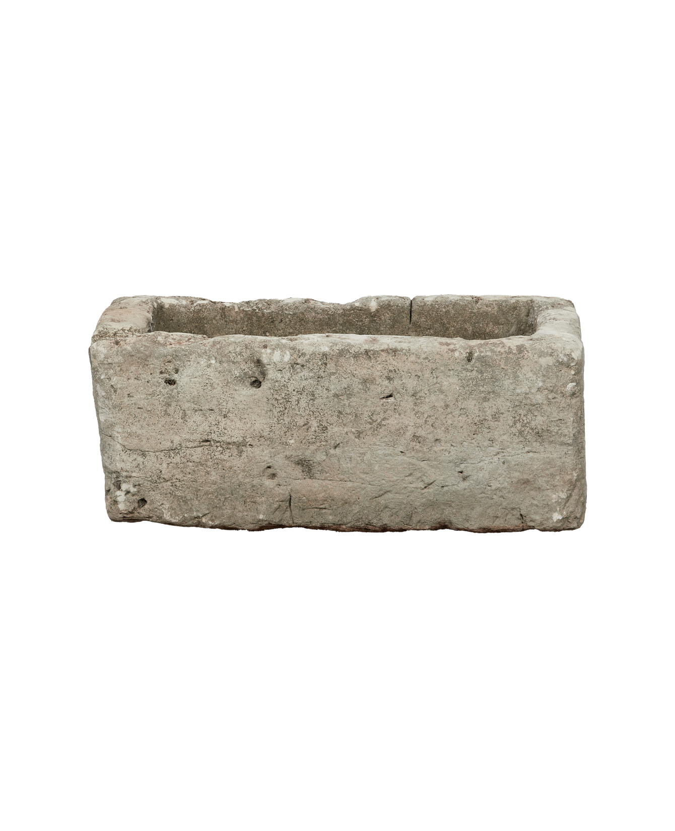 Vintage Limestone Trough - Rectangle from Indonesia - Planters, Fountains, & Water Features