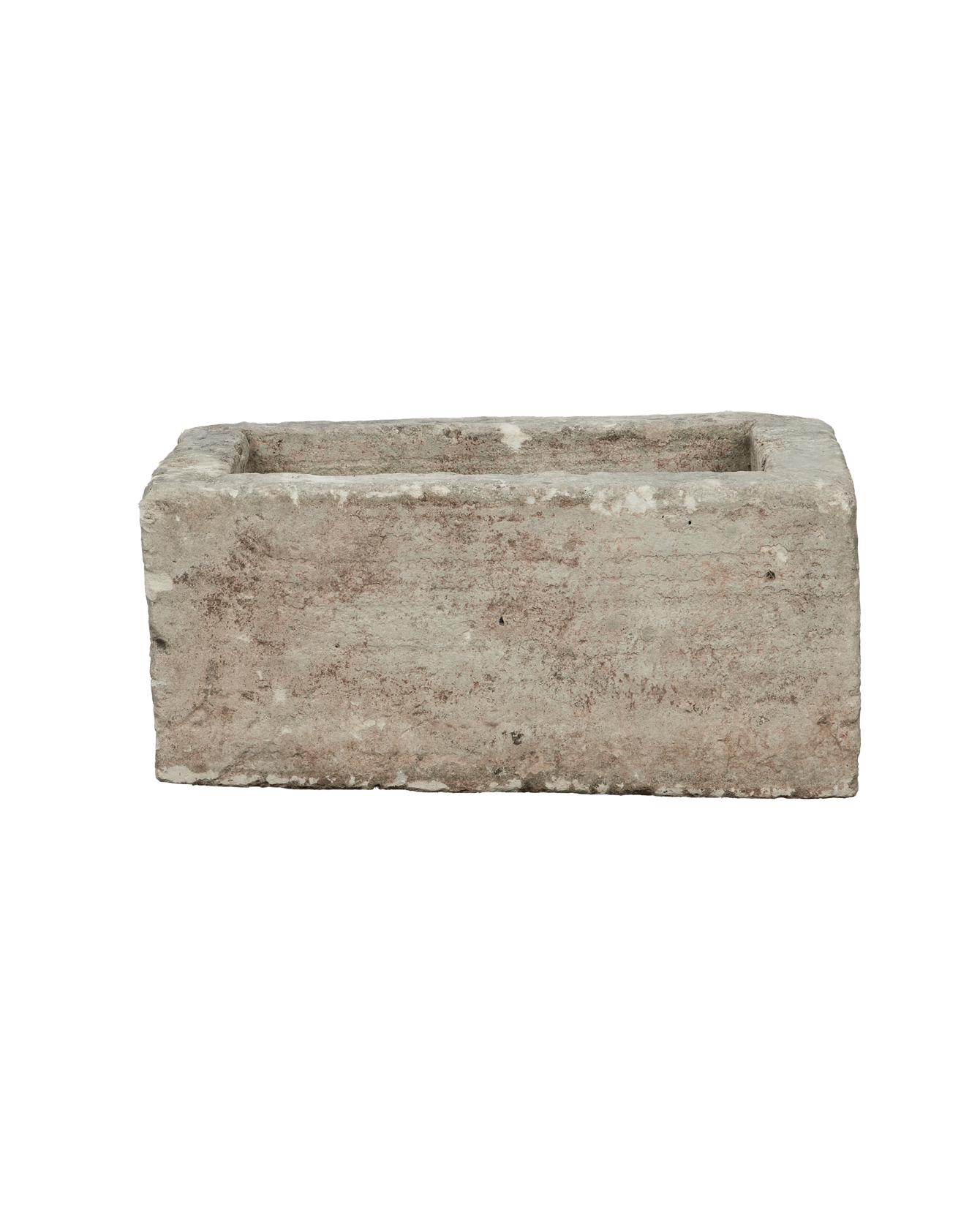 Vintage Limestone Trough - Rectangle from Indonesia - Planters, Fountains, & Water Features