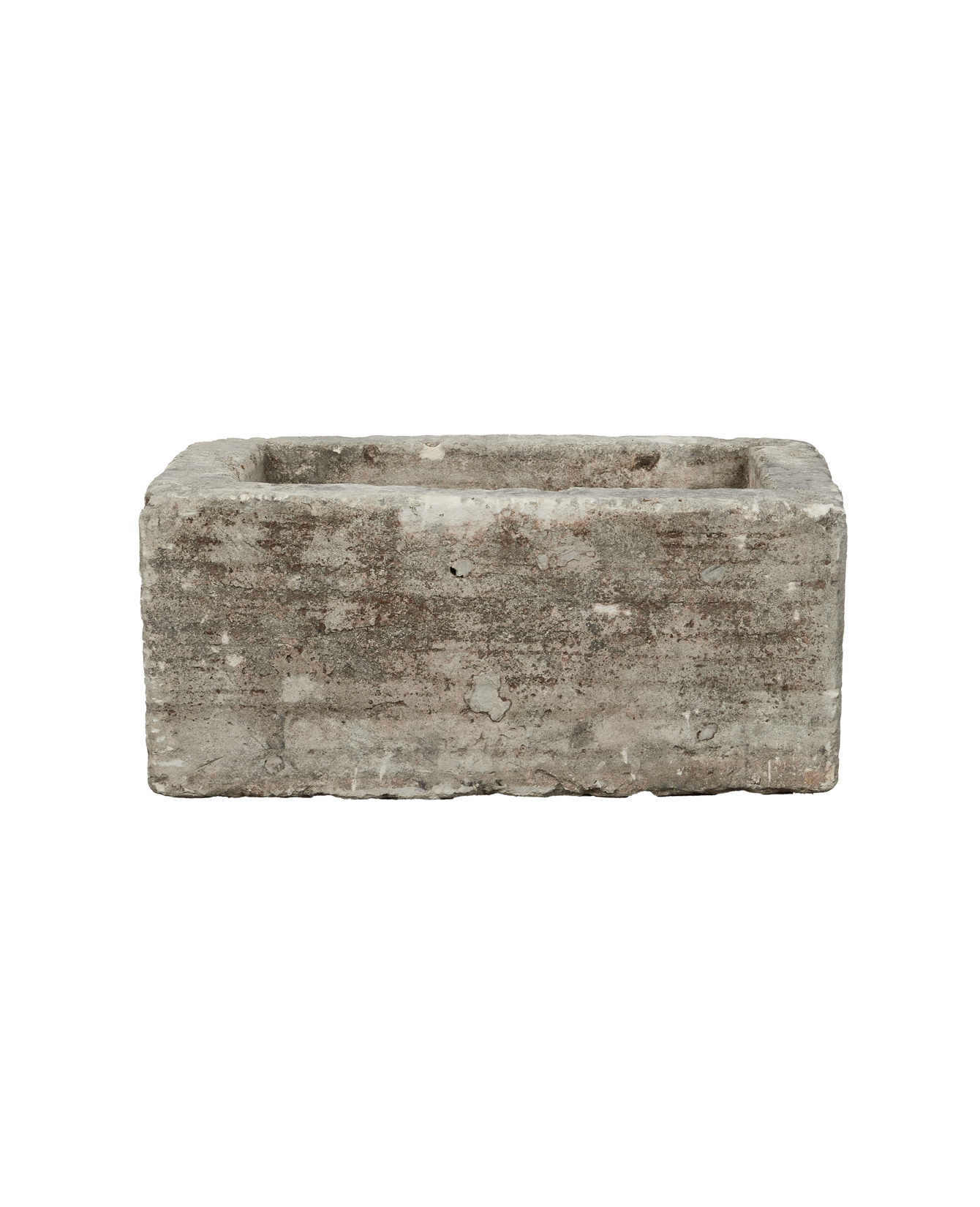Vintage Limestone Trough - Rectangle from Indonesia - Planters, Fountains, & Water Features