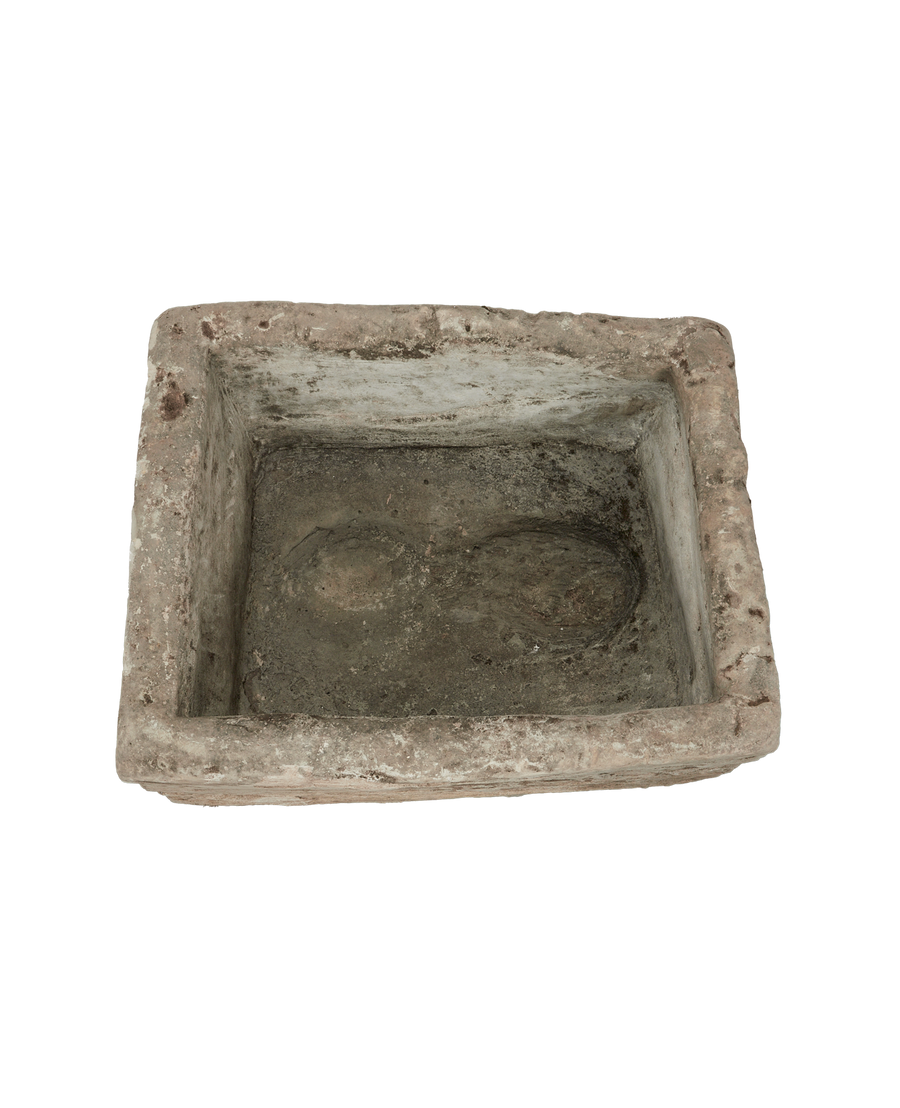 Vintage Limestone Trough - Rectangle from Indonesia - Planters, Fountains, & Water Features