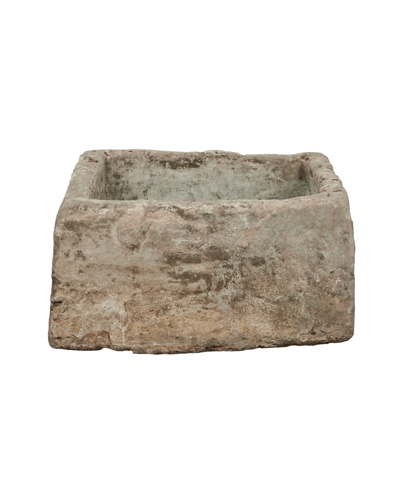 Vintage Limestone Trough - Rectangle from Indonesia - Planters, Fountains, & Water Features
