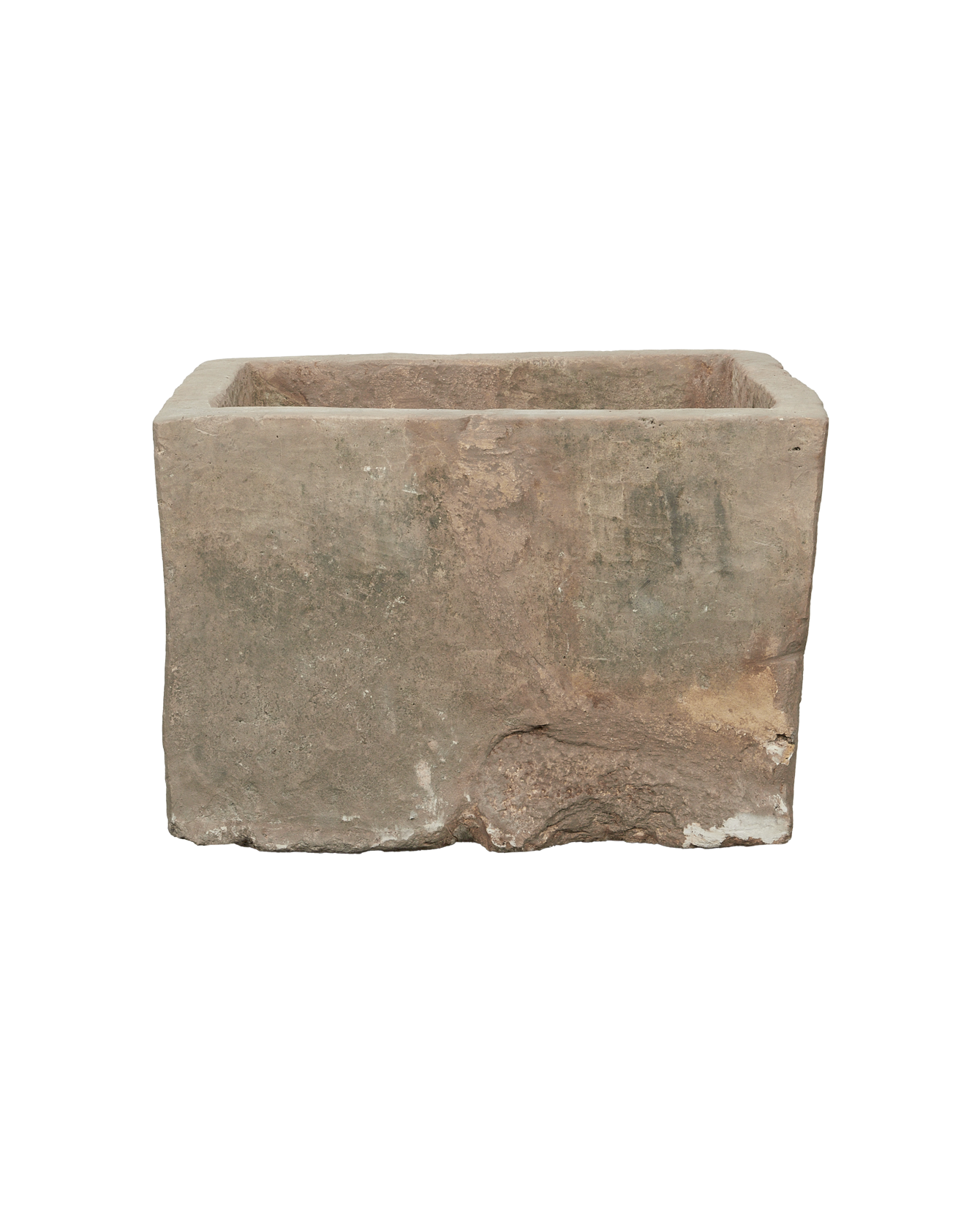 Vintage Limestone Trough - Rectangle from Indonesia - Planters, Fountains, & Water Features
