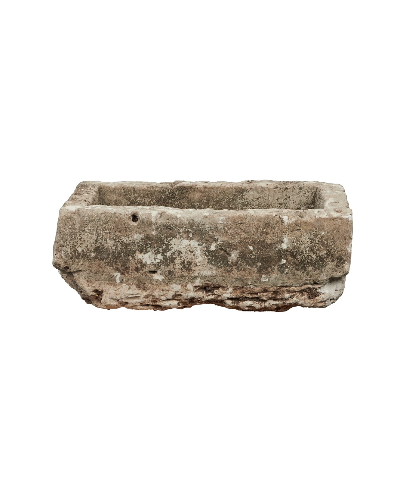 Vintage Limestone Trough - Rectangle from Indonesia - Planters, Fountains, & Water Features