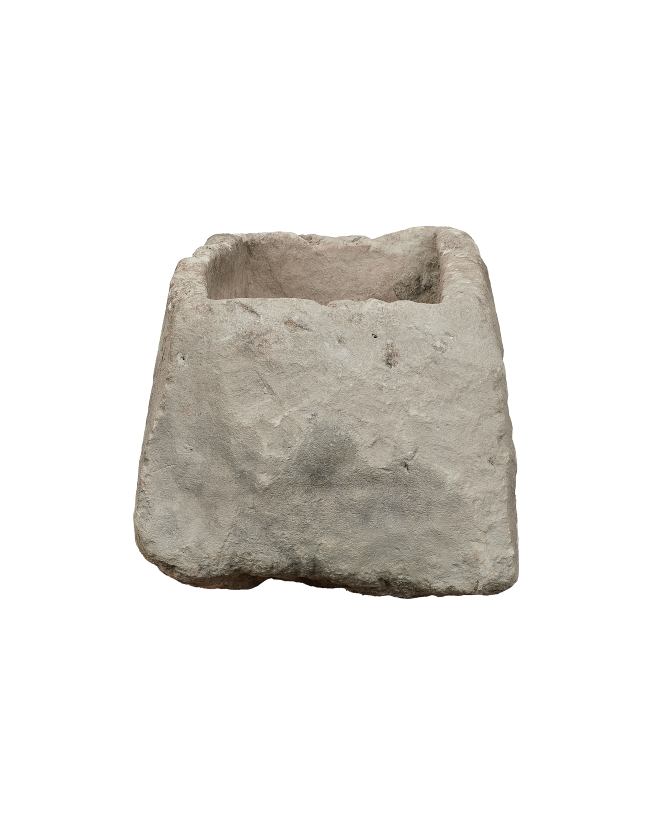 Vintage Limestone Trough - Rectangle from Indonesia - Planters, Fountains, & Water Features