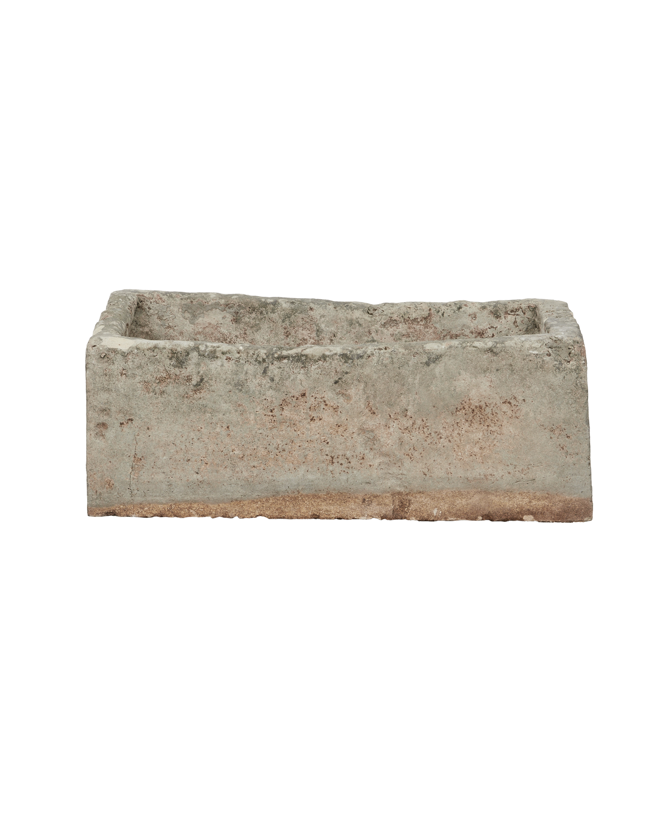 Vintage Limestone Trough - Rectangle from Indonesia - Planters, Fountains, & Water Features