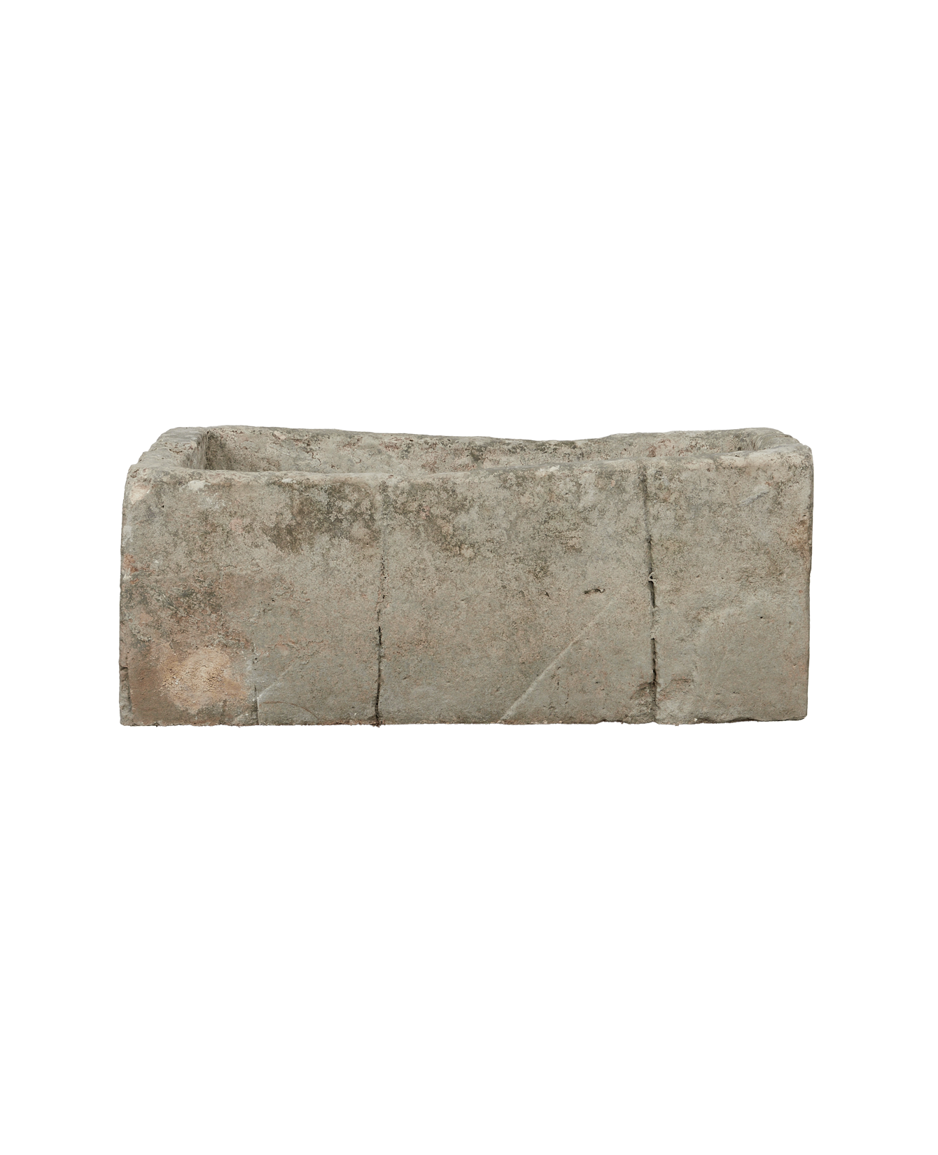 Vintage Limestone Trough - Rectangle from Indonesia - Planters, Fountains, & Water Features
