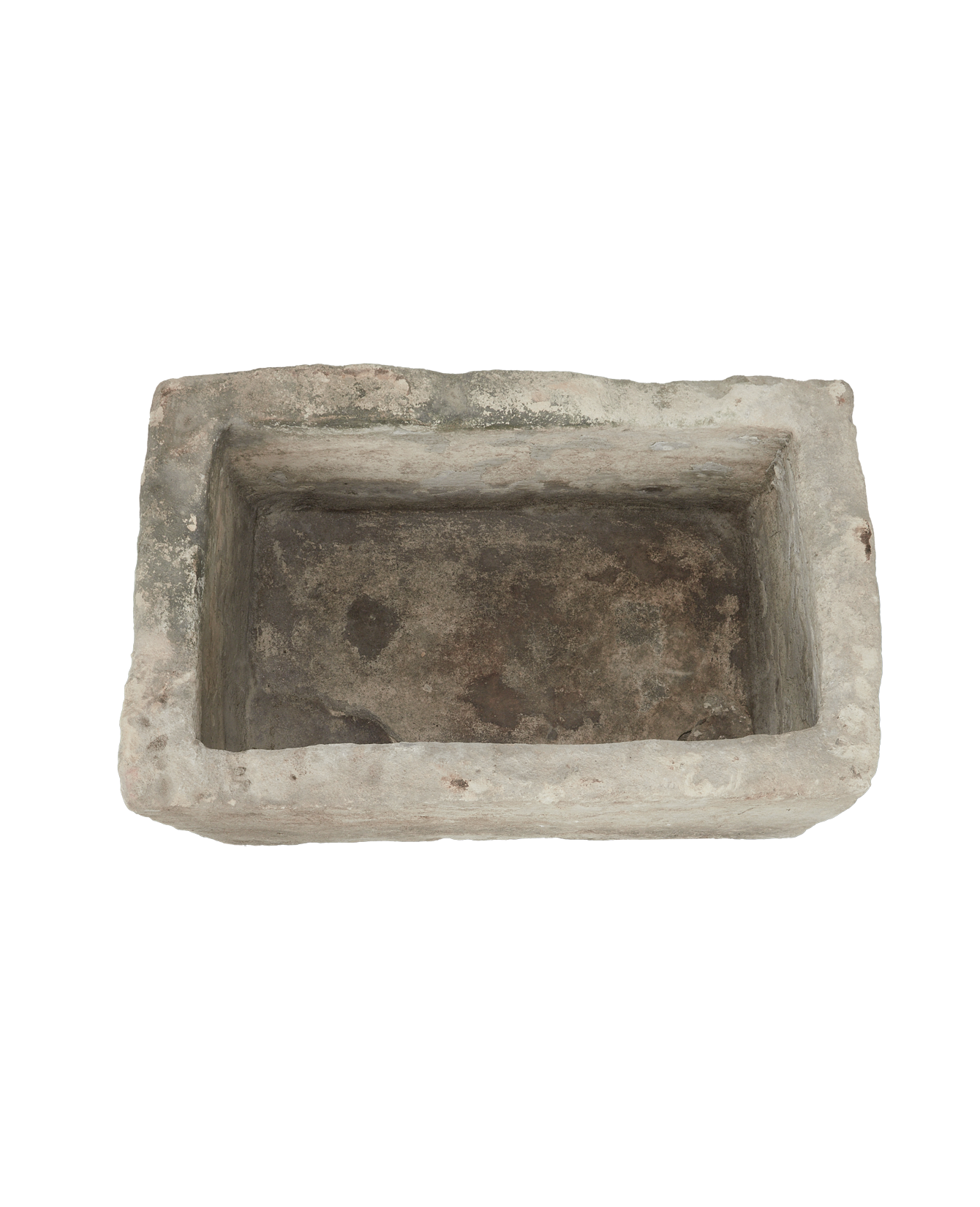 Vintage Limestone Trough - Rectangle from Indonesia - Planters, Fountains, & Water Features