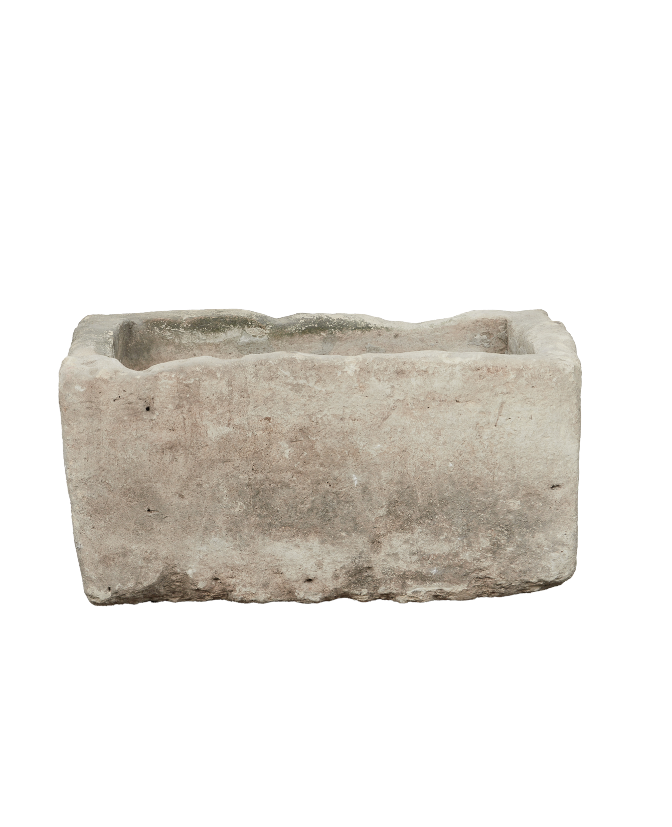 Vintage Limestone Trough - Rectangle from Indonesia - Planters, Fountains, & Water Features