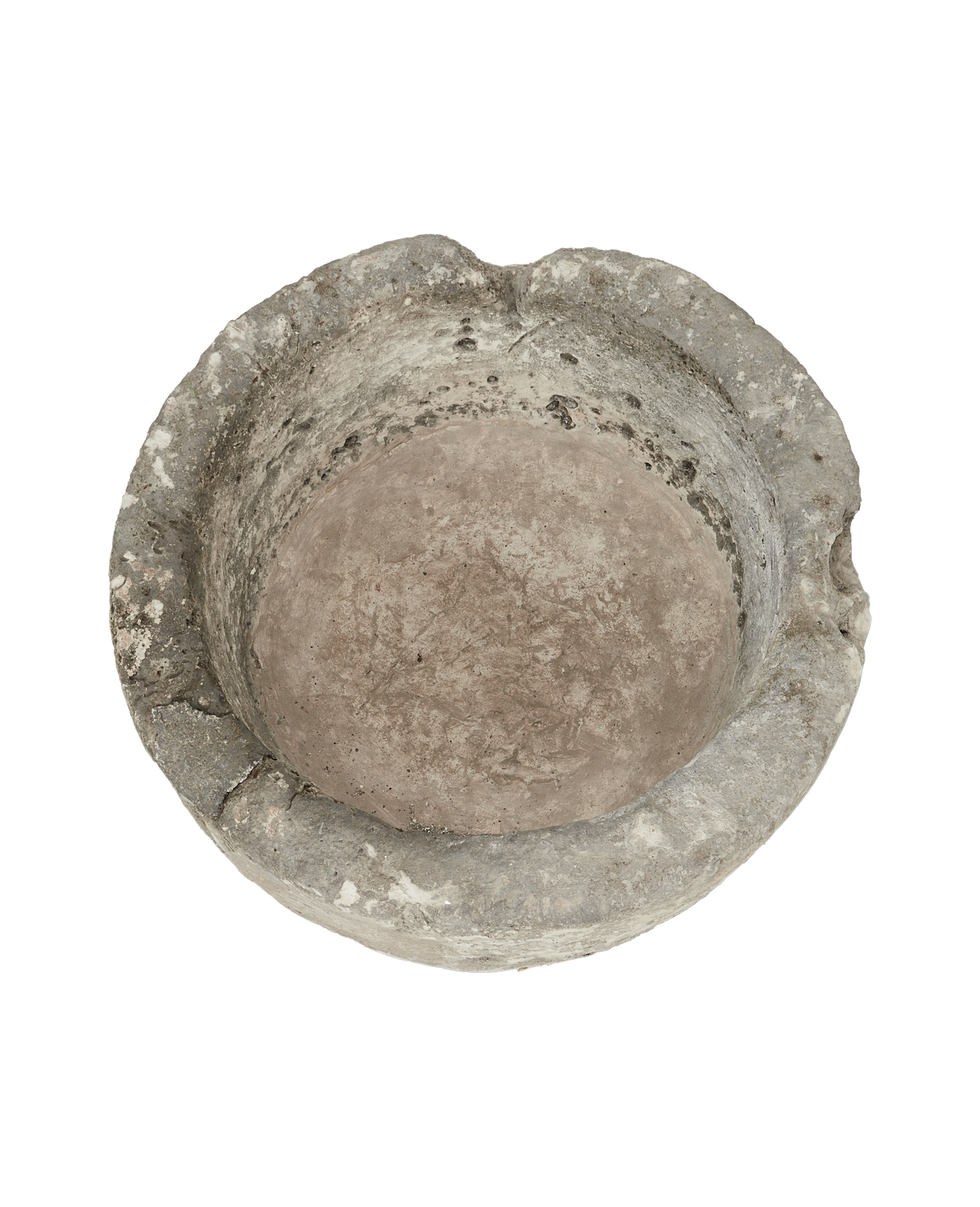 Vintage Limestone Trough - Round from Indonesia - Planters, Fountains, & Water Features