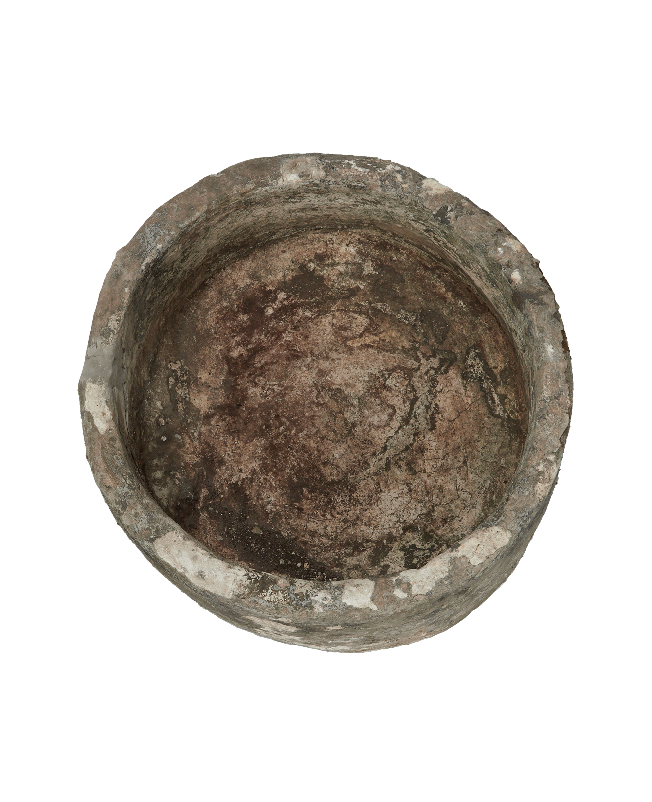 Vintage Limestone Trough - Round from Indonesia - Planters, Fountains, & Water Features