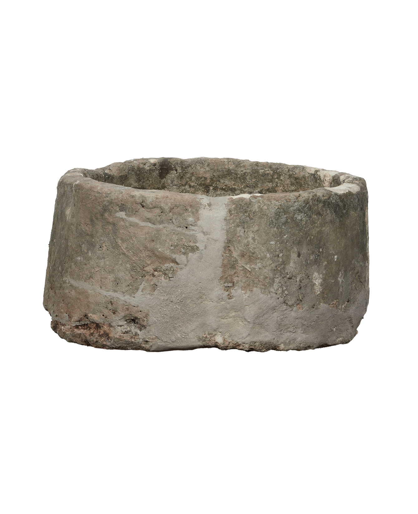 Vintage Limestone Trough - Round from Indonesia - Planters, Fountains, & Water Features