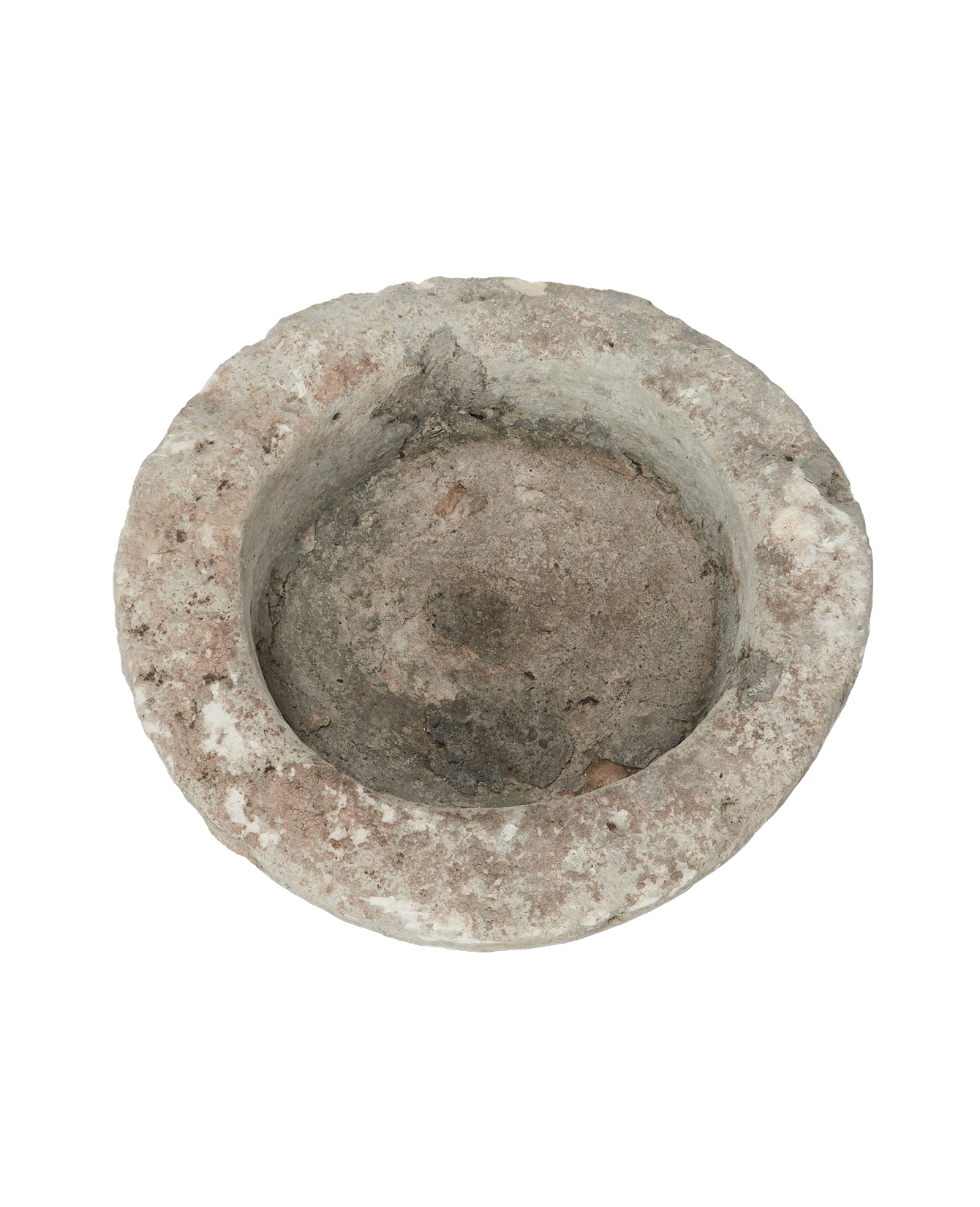 Vintage Limestone Trough - Round from Indonesia - Planters, Fountains, & Water Features