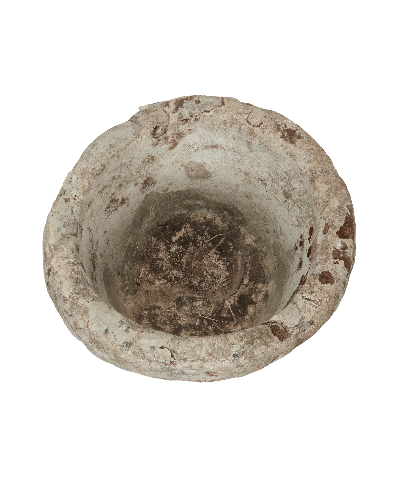 Vintage Limestone Trough - Round from Indonesia - Planters, Fountains, & Water Features
