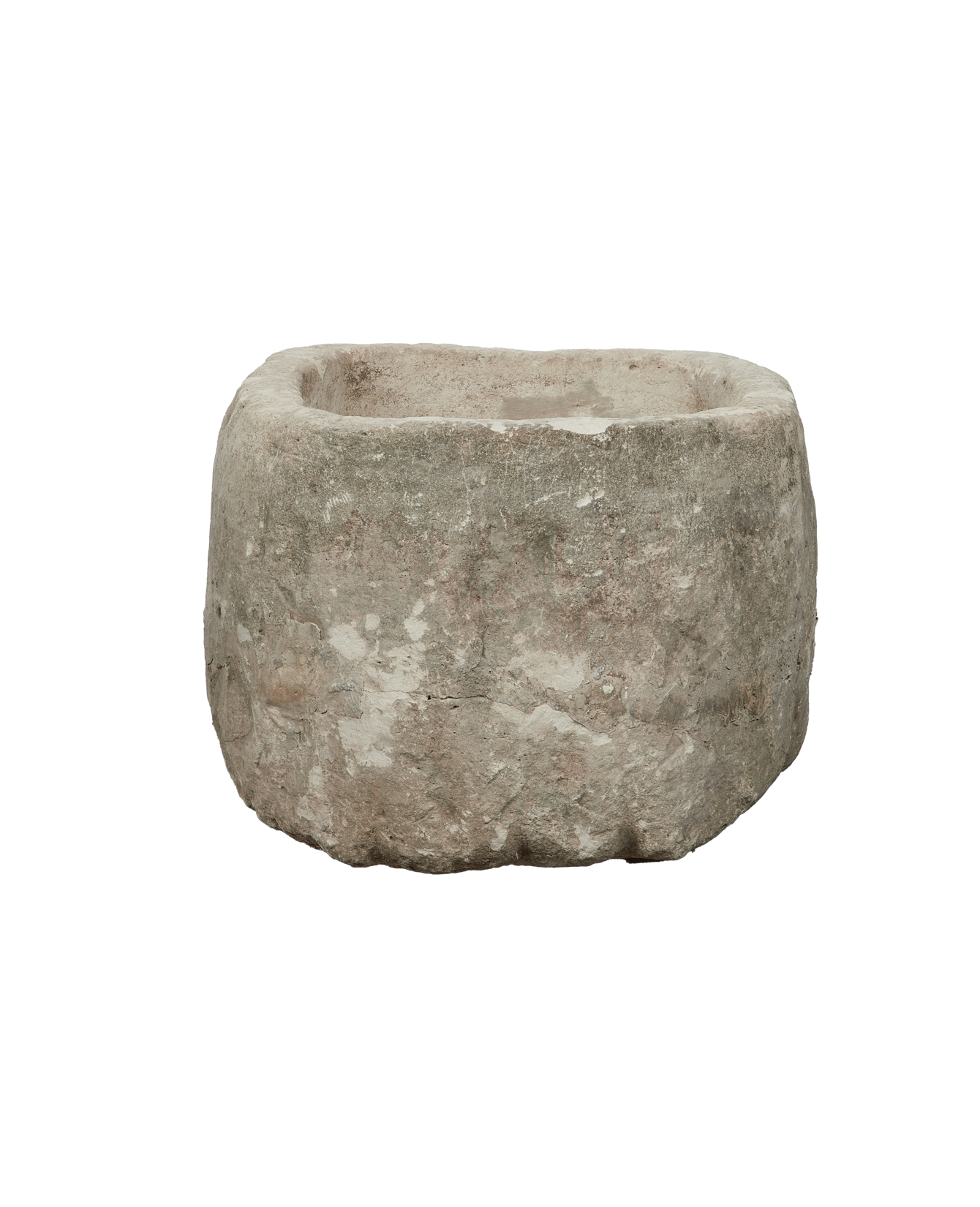 Vintage Limestone Trough - Oblong from Indonesia - Planters, Fountains, & Water Features