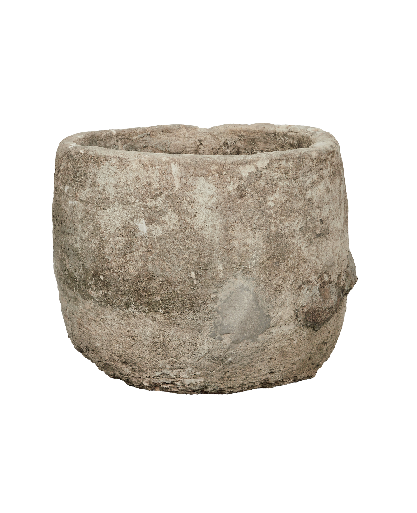 Vintage Limestone Trough - Round from Indonesia - Planters, Fountains, & Water Features