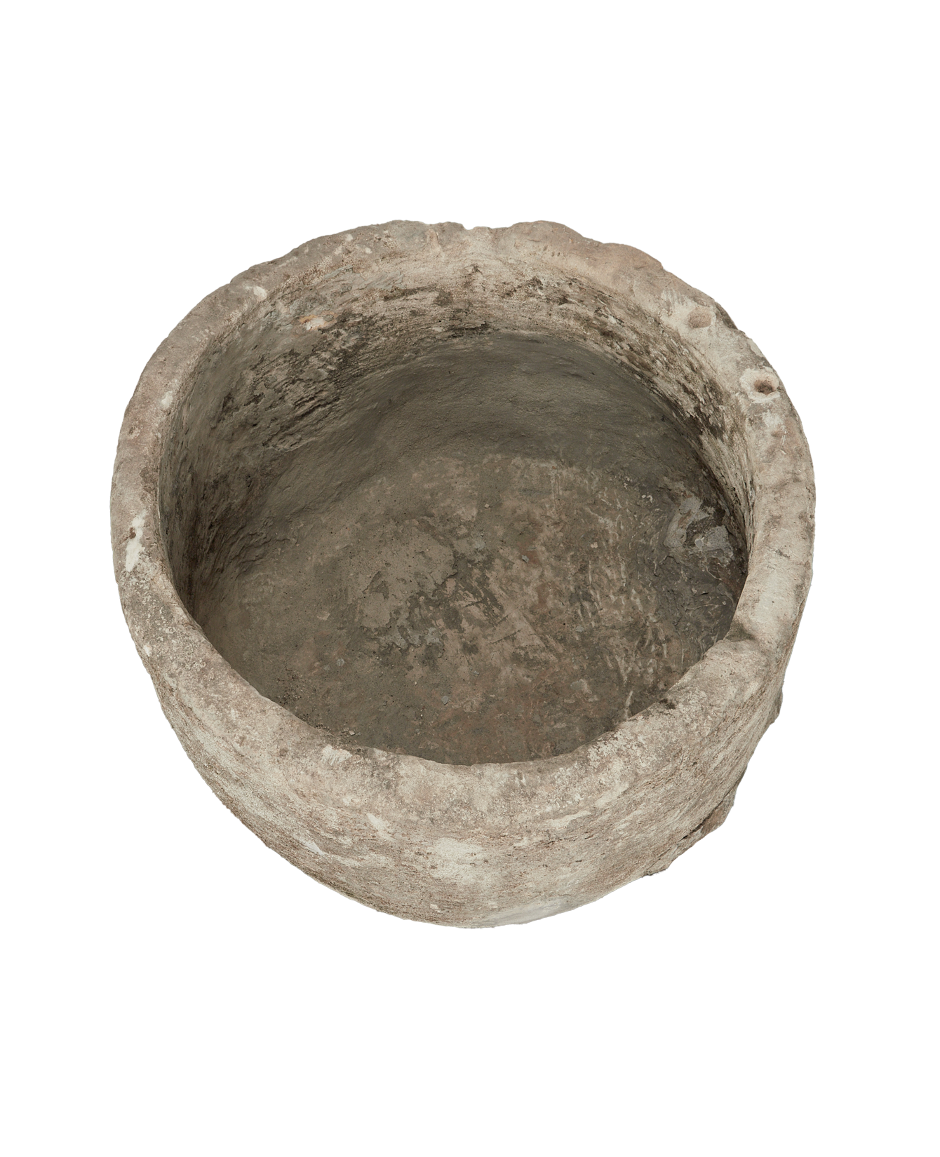 Vintage Limestone Trough - Round from Indonesia - Planters, Fountains, & Water Features