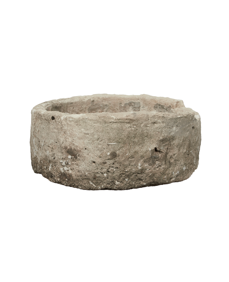 Limestone Trough - Round