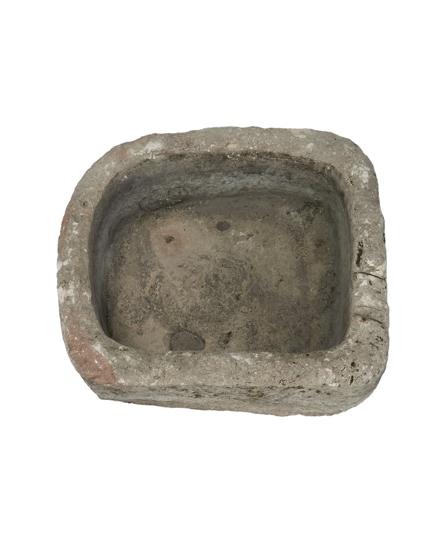 Vintage Limestone Trough - Rectangle from Indonesia - Planters, Fountains, & Water Features