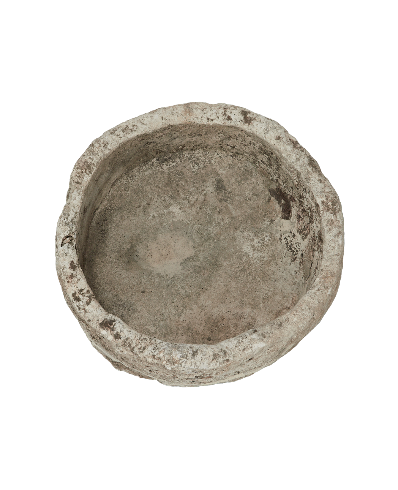 Vintage Limestone Trough - Round from Indonesia - Planters, Fountains, & Water Features