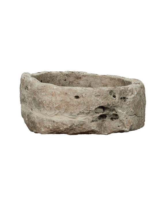 Limestone Trough - Round
