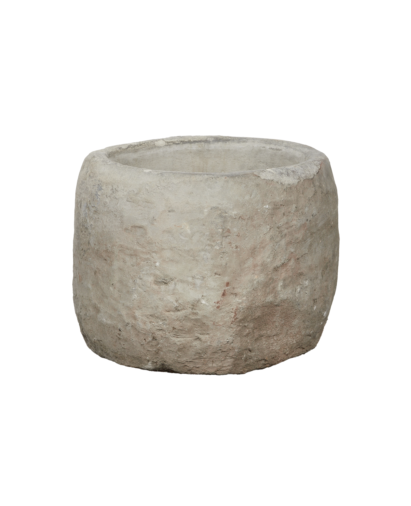 Vintage Limestone Trough - Round from Indonesia - Planters, Fountains, & Water Features