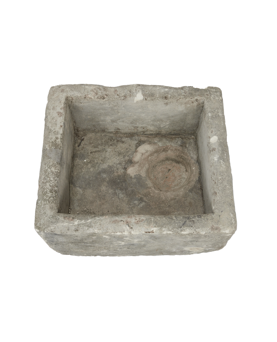 Vintage Limestone Trough - Rectangle from Indonesia - Planters, Fountains, & Water Features