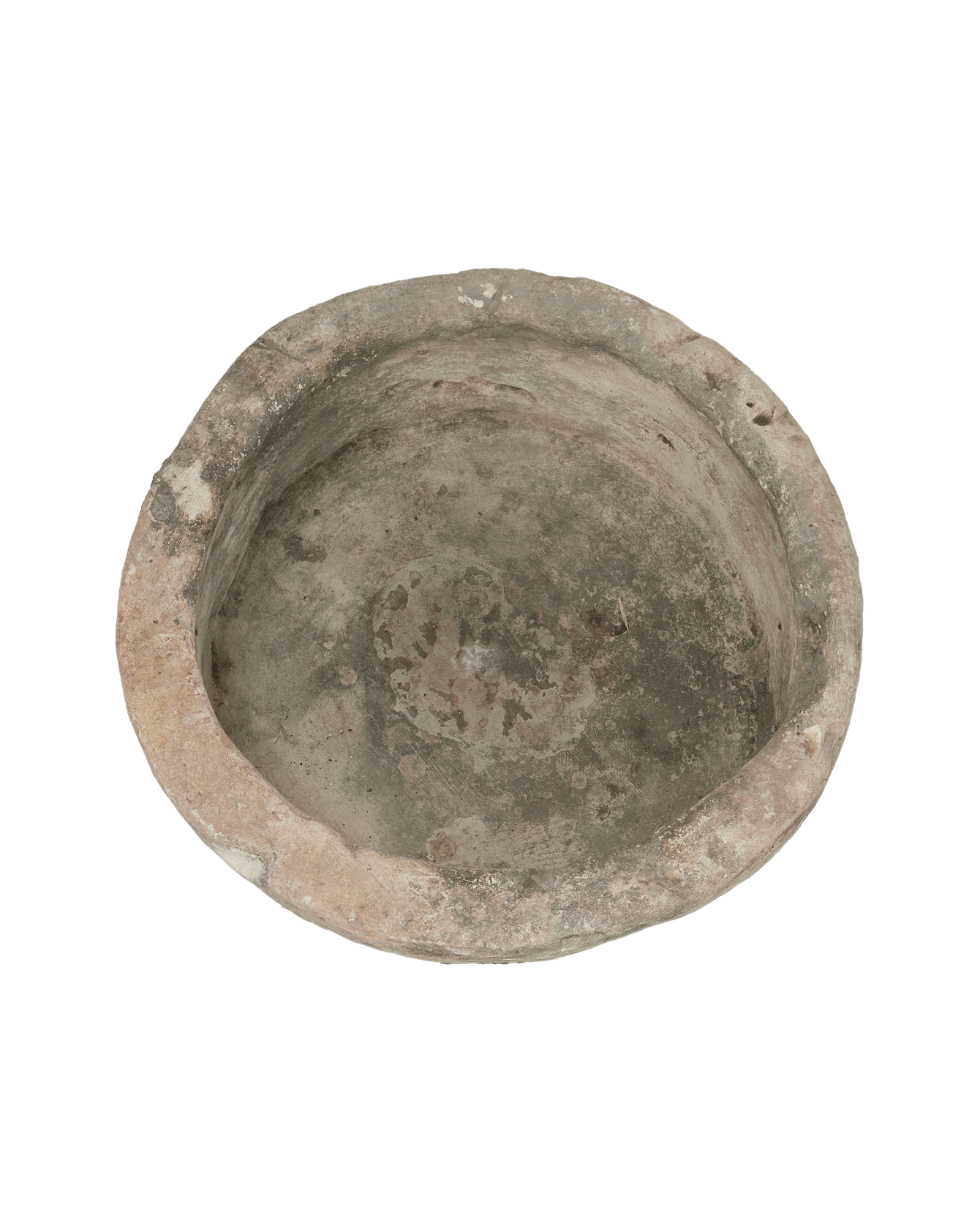 Vintage Limestone Trough - Round from Indonesia - Planters, Fountains, & Water Features