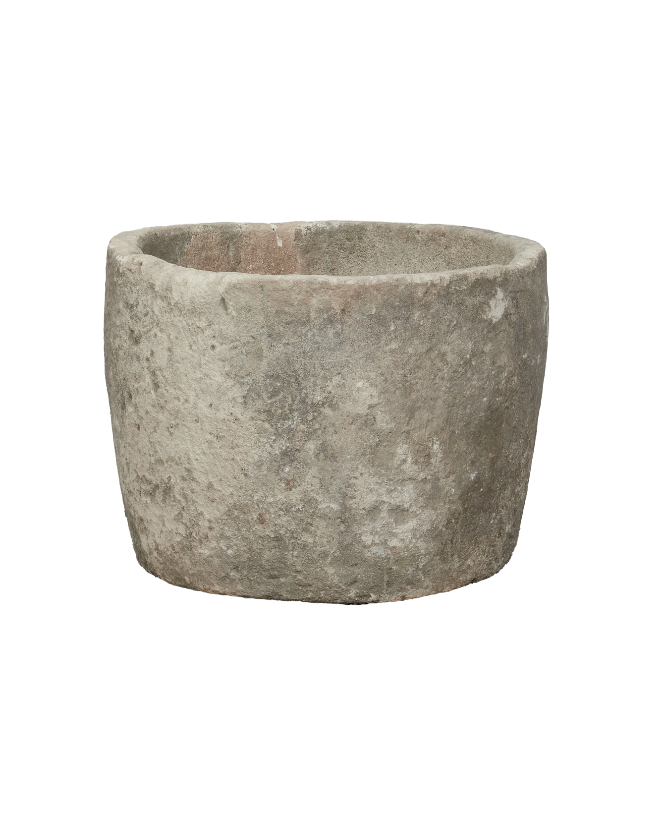 Vintage Limestone Trough - Round from Indonesia - Planters, Fountains, & Water Features