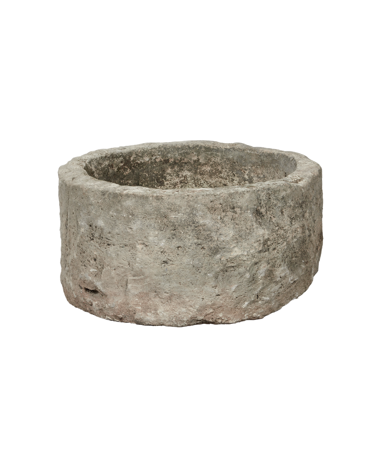 Limestone Trough - Round