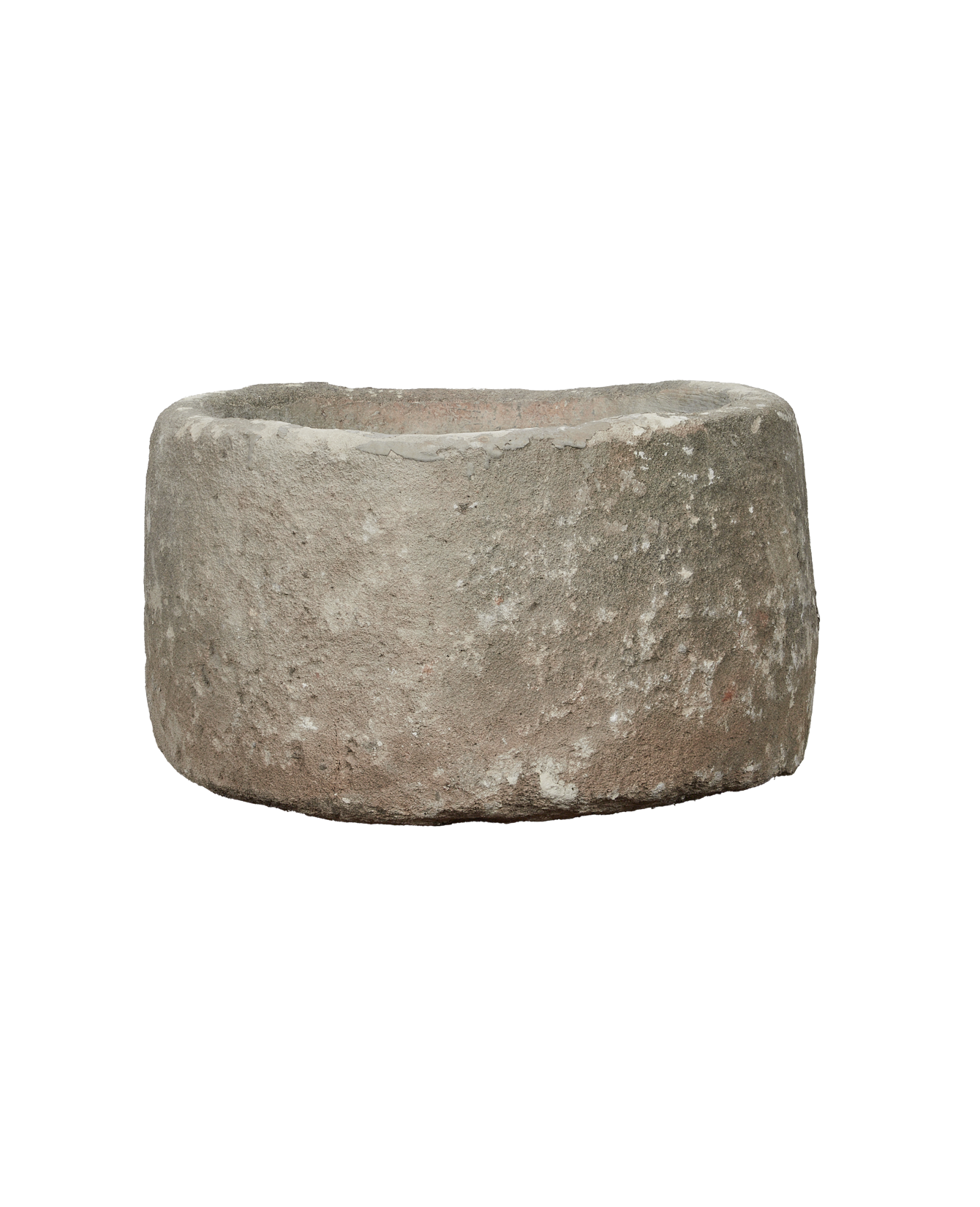 Vintage Limestone Trough - Round from Indonesia - Planters, Fountains, & Water Features