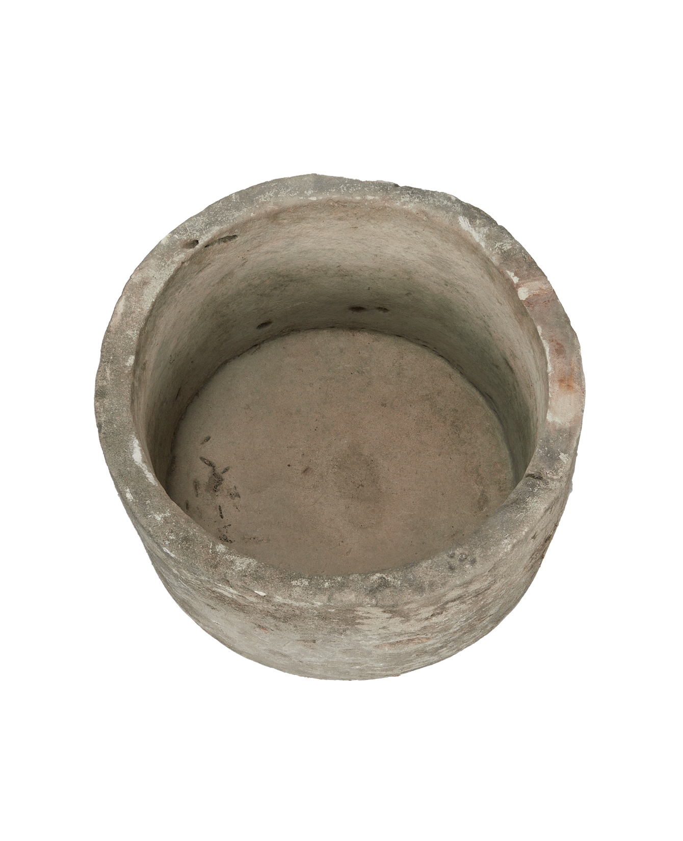 Vintage Limestone Trough - Round from Indonesia - Planters, Fountains, & Water Features