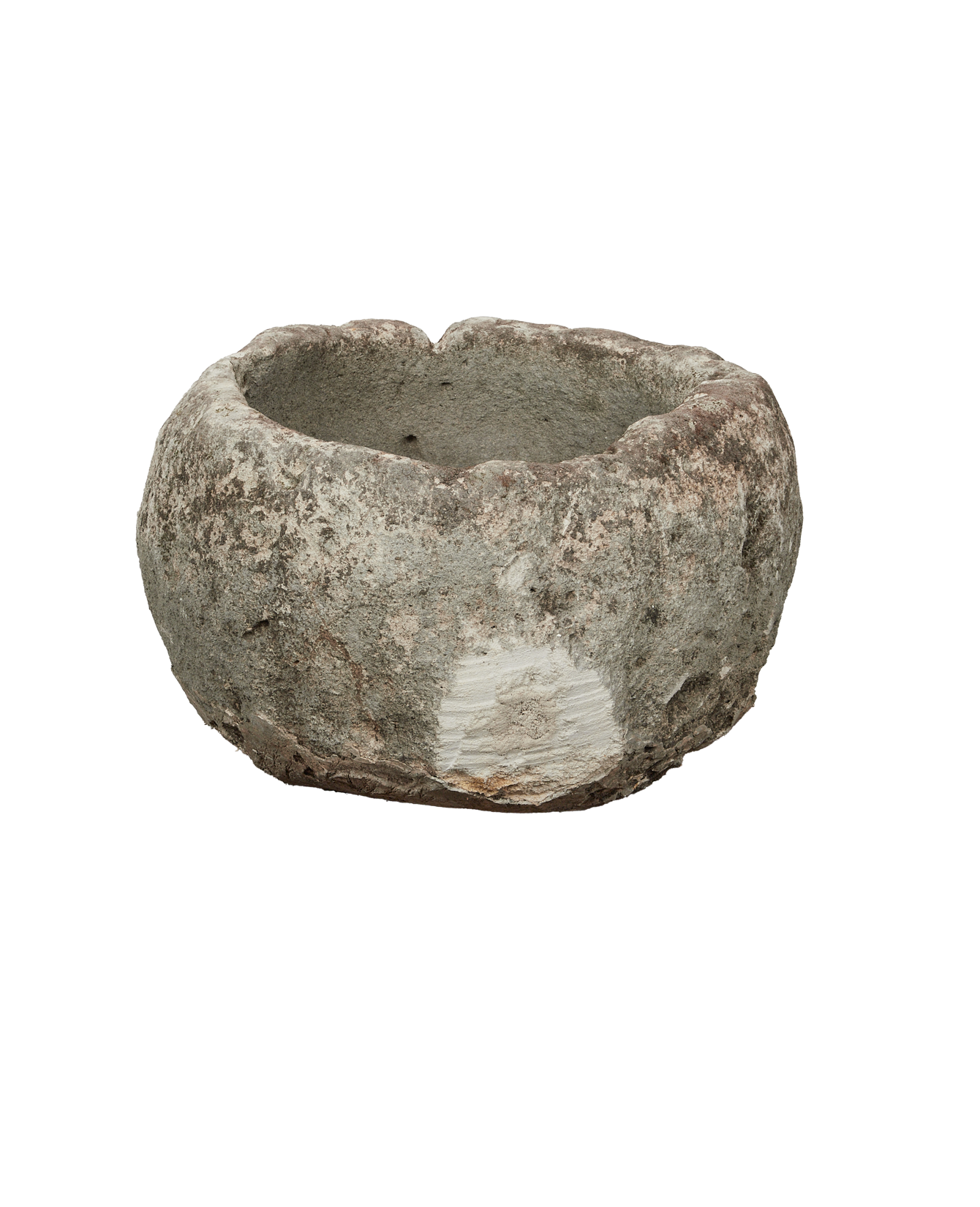 Vintage Limestone Trough - Pot from Indonesia - Planters, Fountains, & Water Features