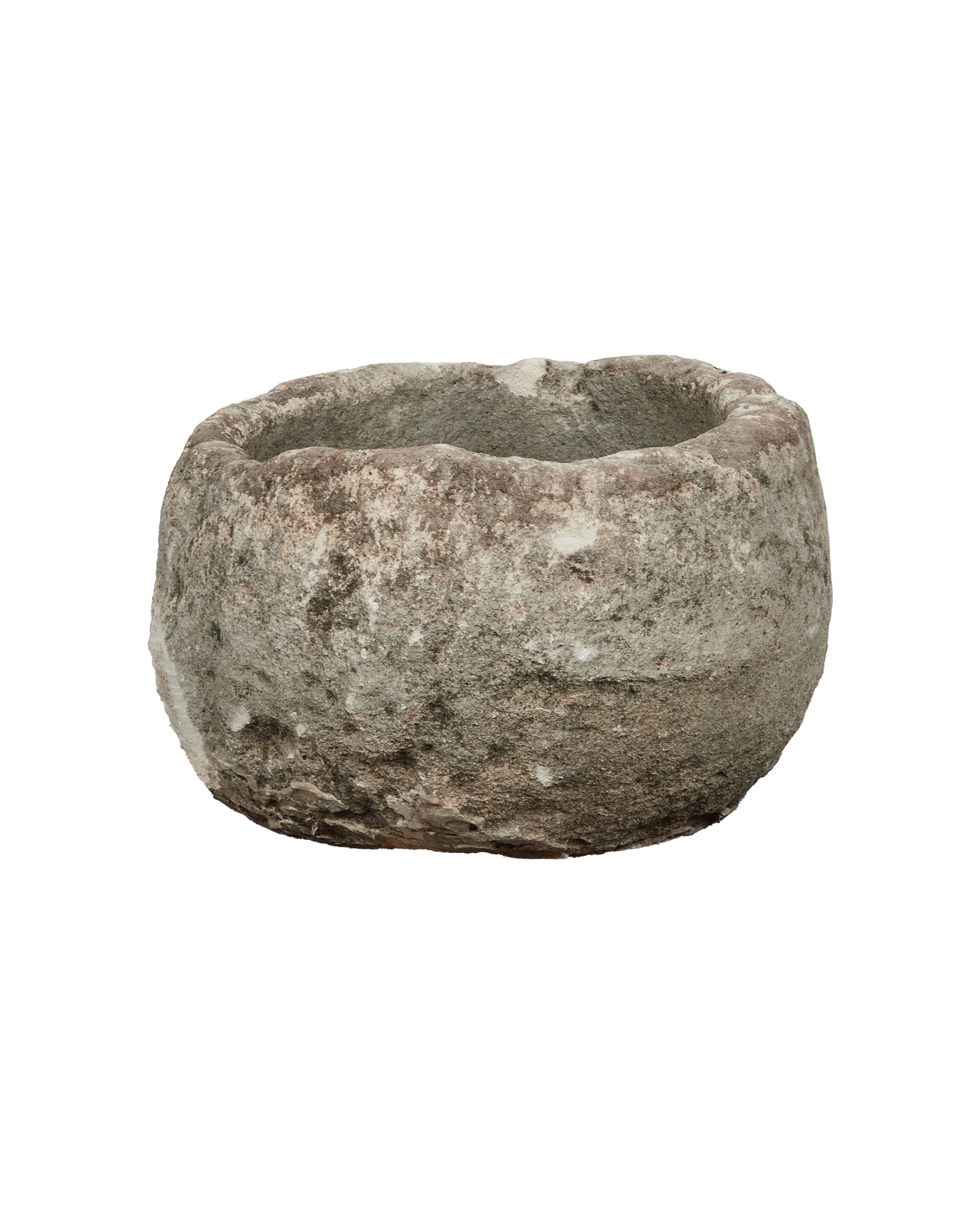 Vintage Limestone Trough - Pot from Indonesia - Planters, Fountains, & Water Features