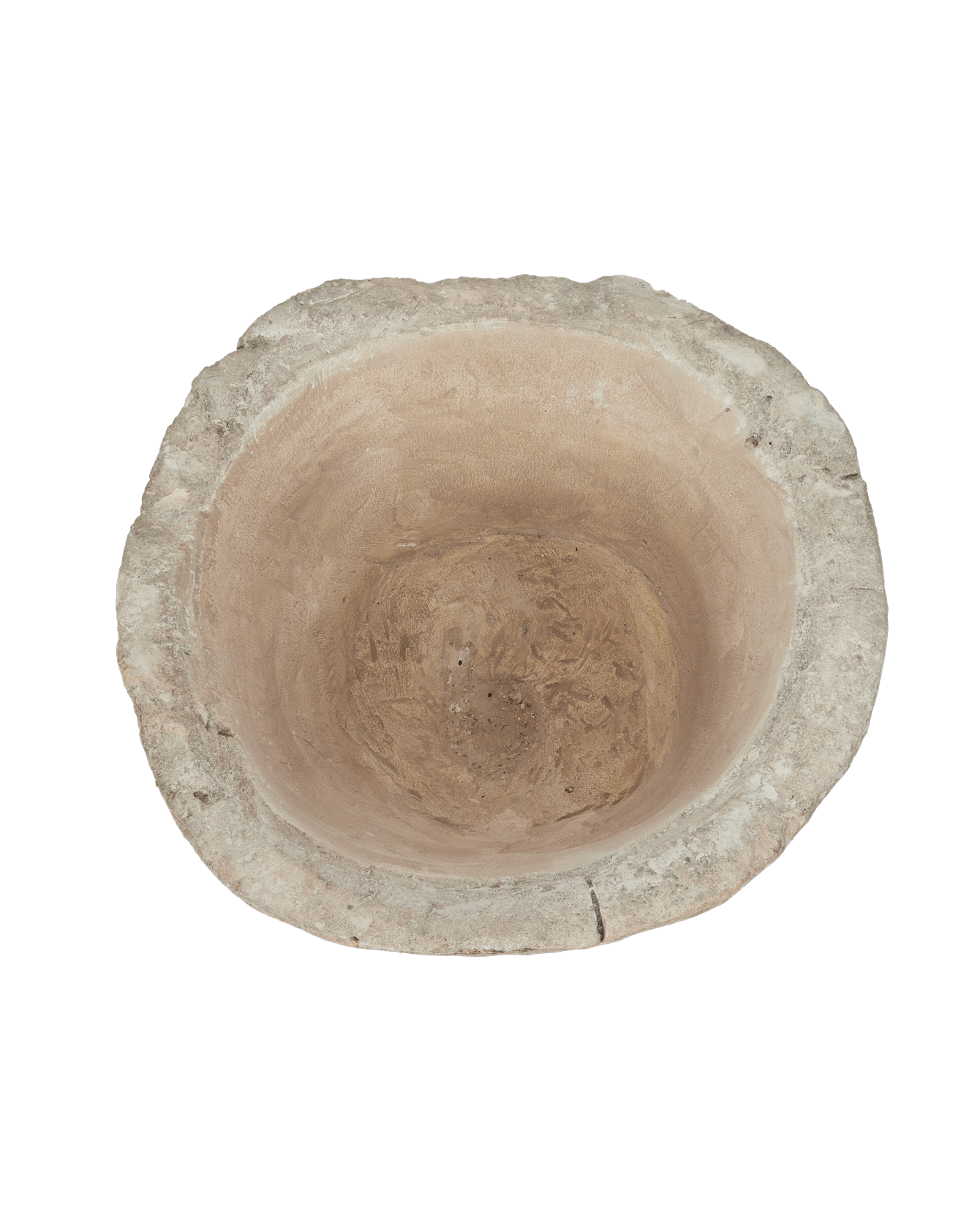 Vintage Limestone Trough - Round from Indonesia - Planters, Fountains, & Water Features