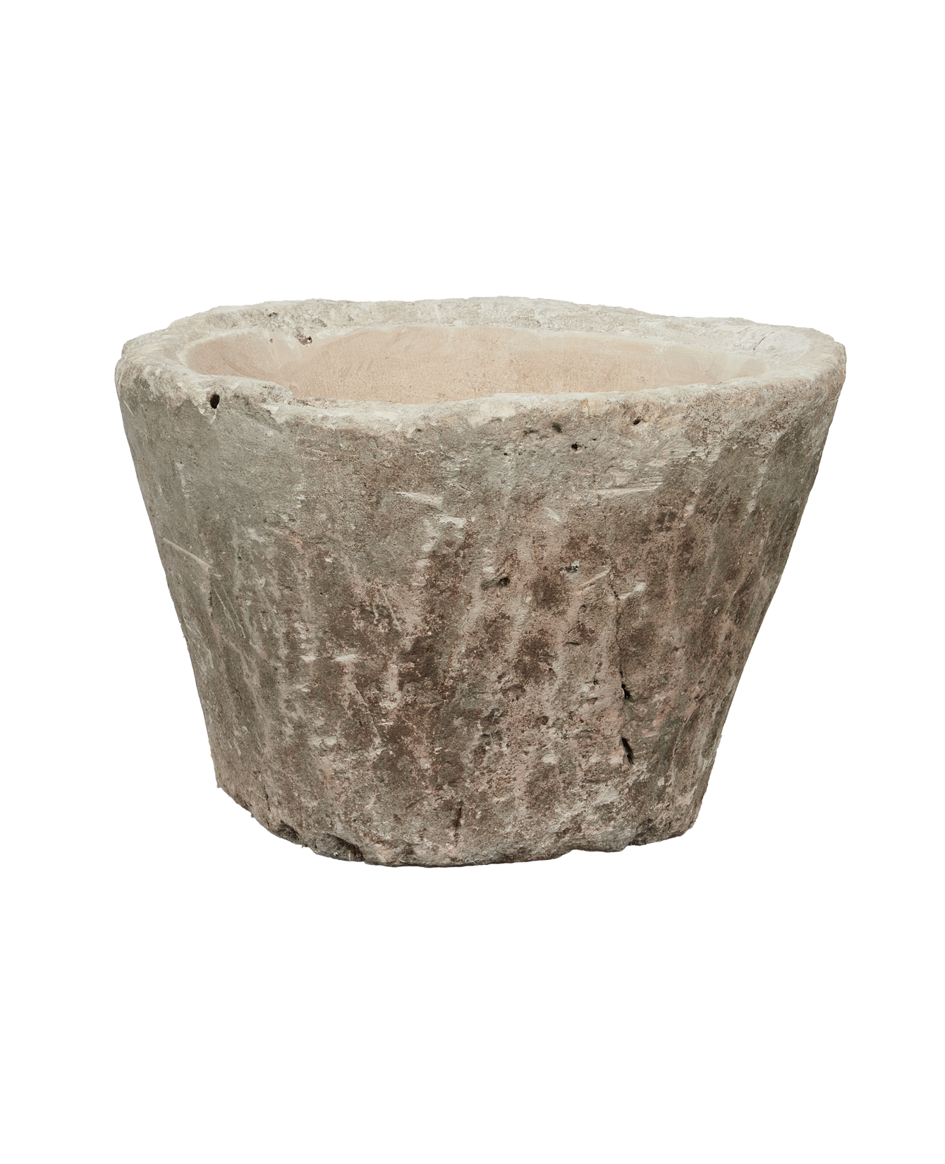 Vintage Limestone Trough - Round from Indonesia - Planters, Fountains, & Water Features