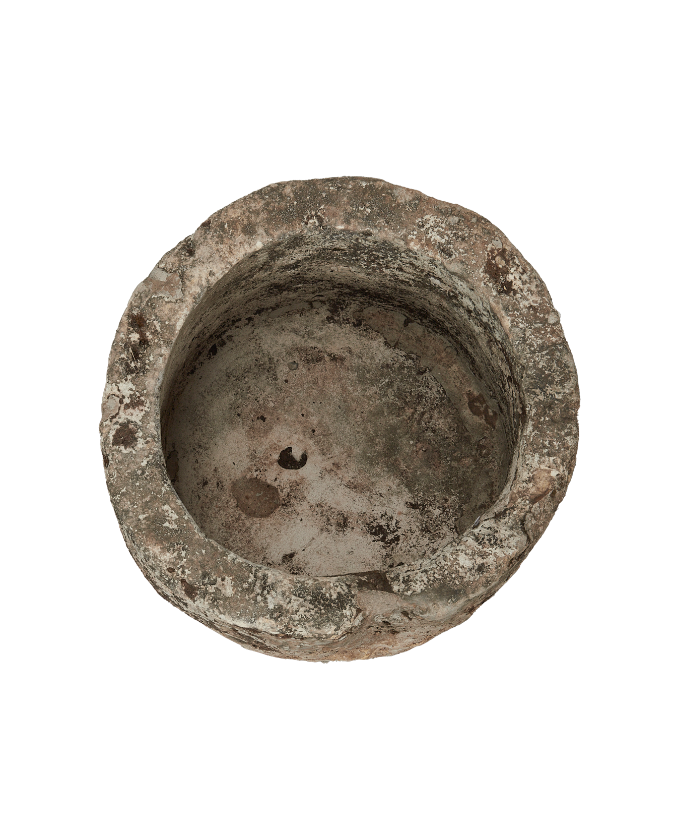 Vintage Limestone Trough - Round from Indonesia - Planters, Fountains, & Water Features