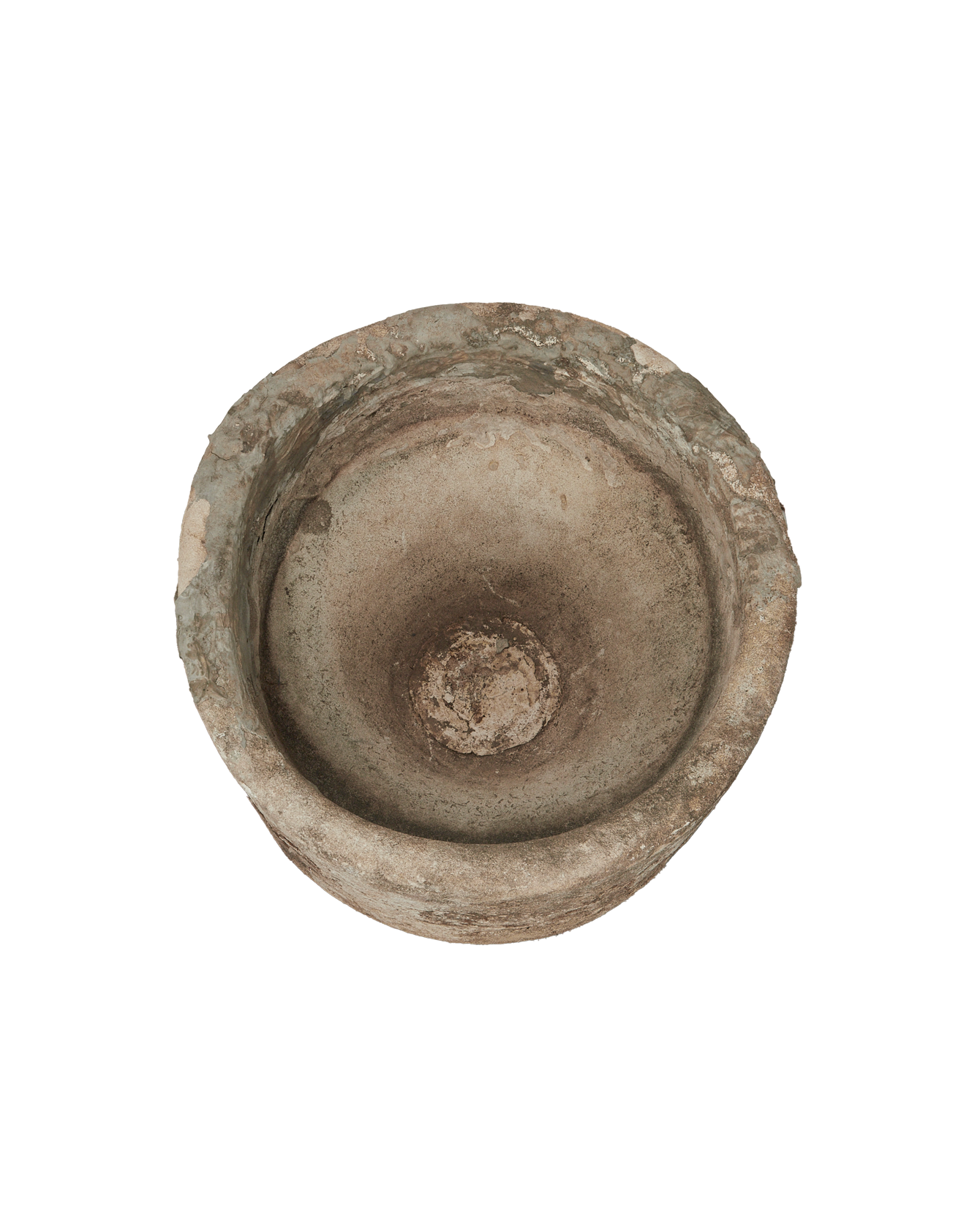 Vintage Limestone Trough - Round from Indonesia - Planters, Fountains, & Water Features