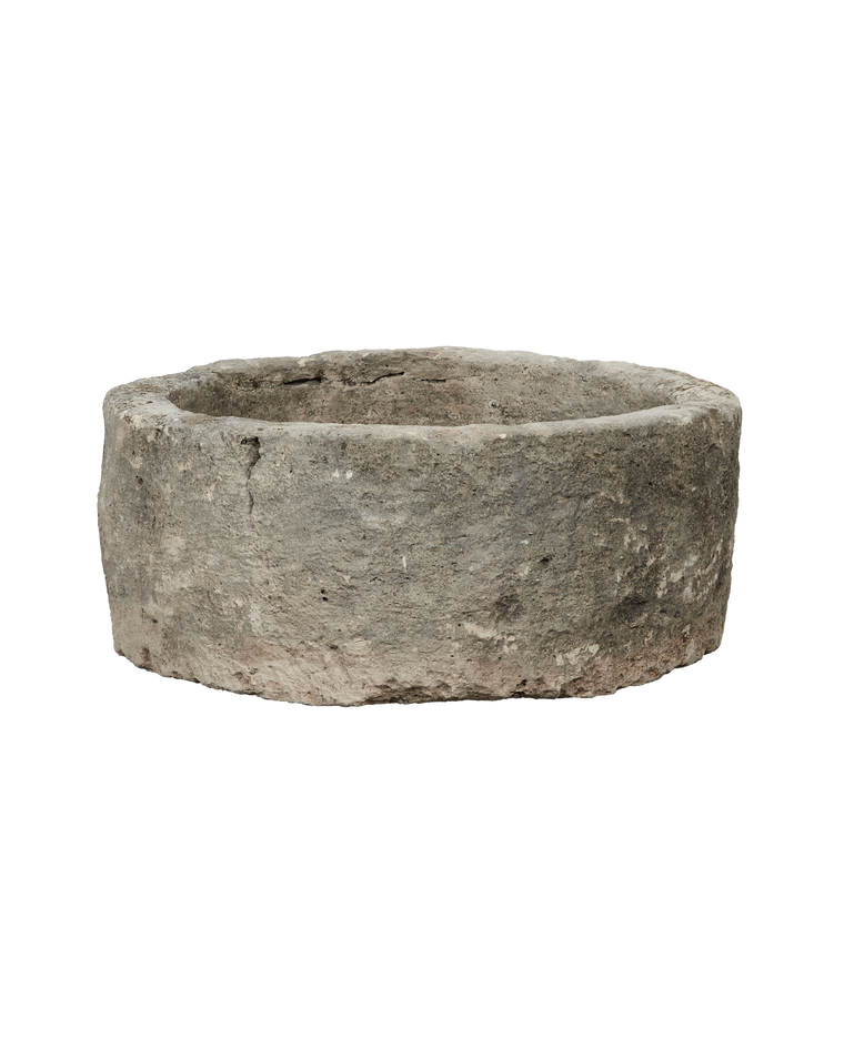 Limestone Trough - Round