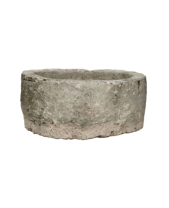 Limestone Trough - Round