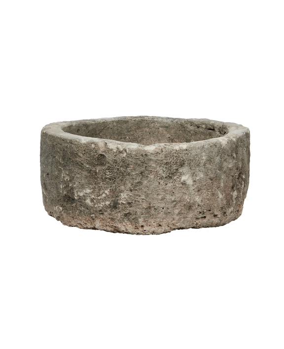 Limestone Trough - Round