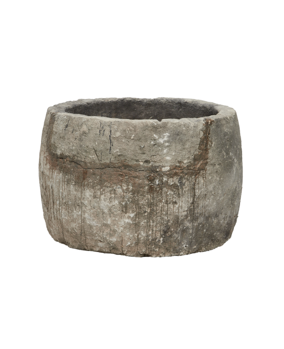 Limestone Trough - Round