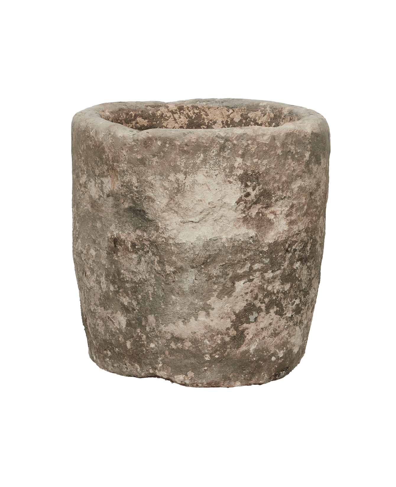 Vintage Limestone Trough - Round from Indonesia - Planters, Fountains, & Water Features