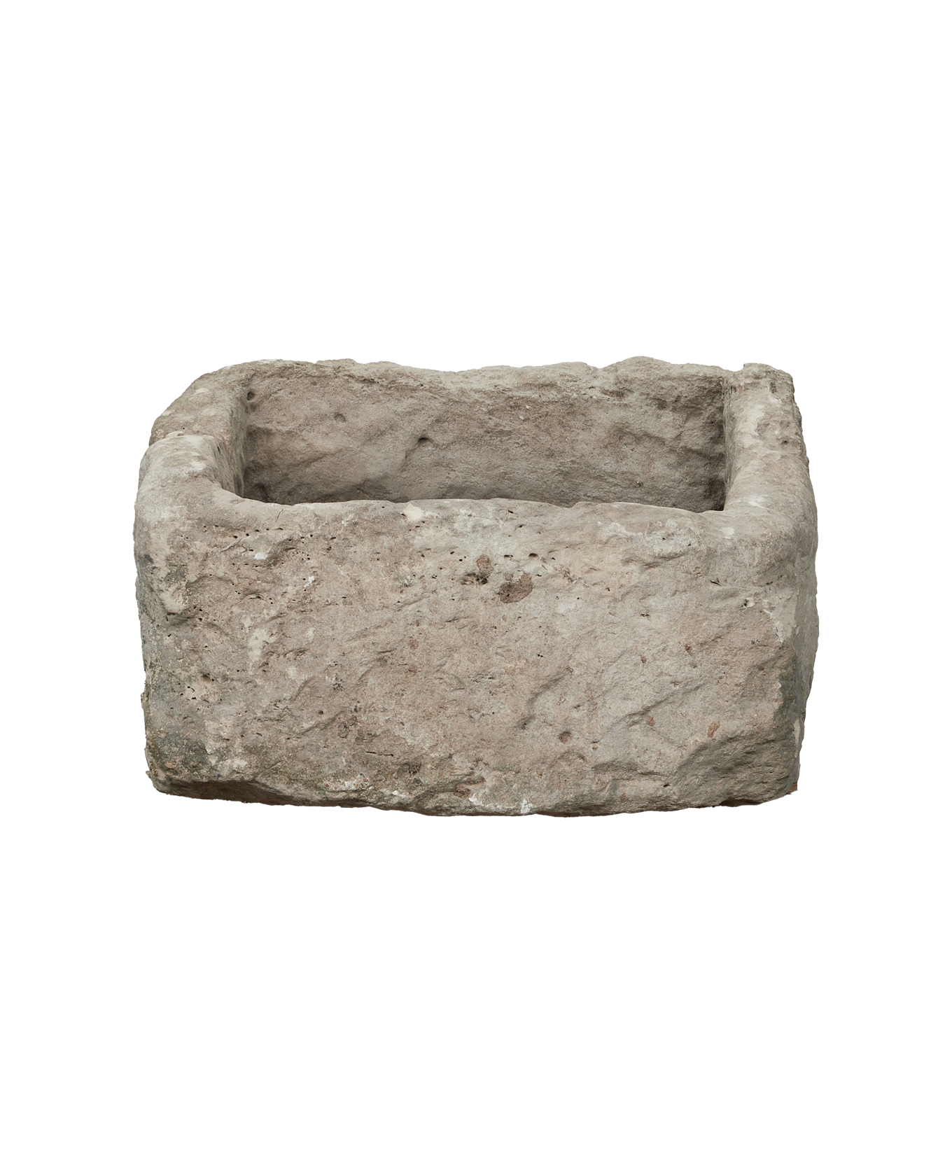 Vintage Limestone Trough - Rectangle from Indonesia - Planters, Fountains, & Water Features
