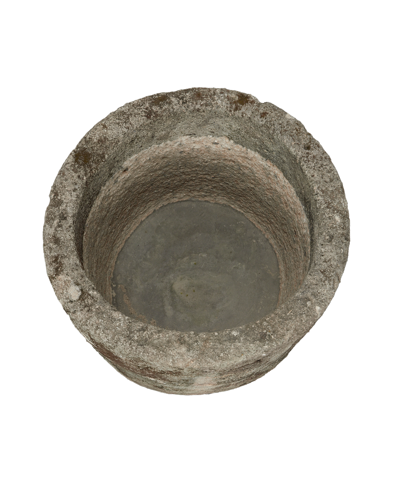 Vintage Limestone Trough - Round from Indonesia - Planters, Fountains, & Water Features