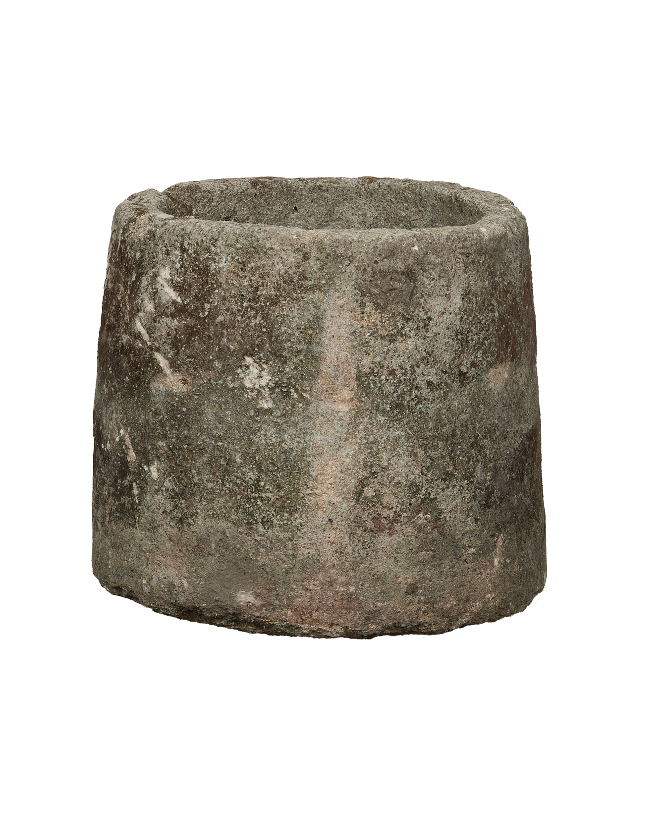 Vintage Limestone Trough - Round from Indonesia - Planters, Fountains, & Water Features