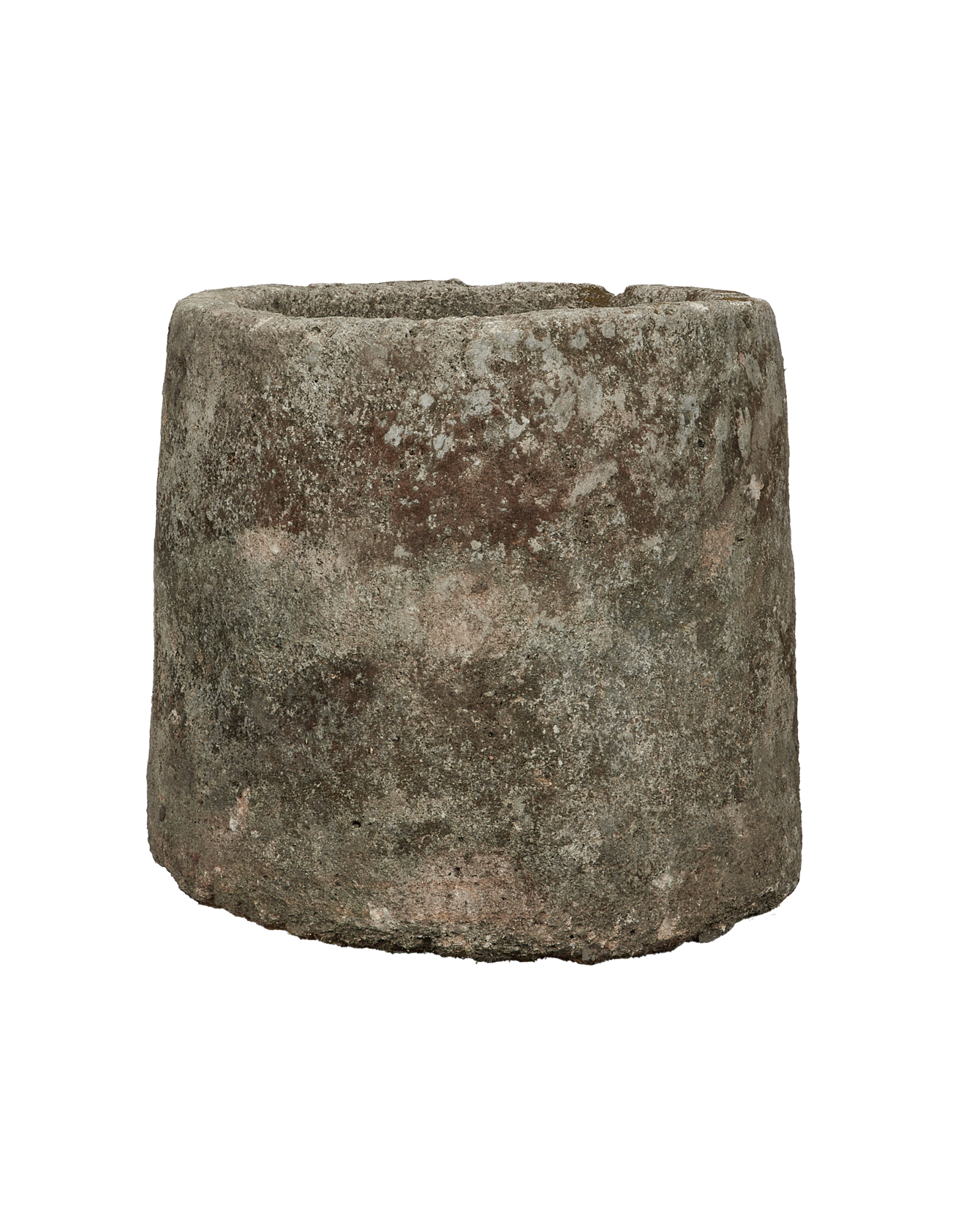 Vintage Limestone Trough - Round from Indonesia - Planters, Fountains, & Water Features