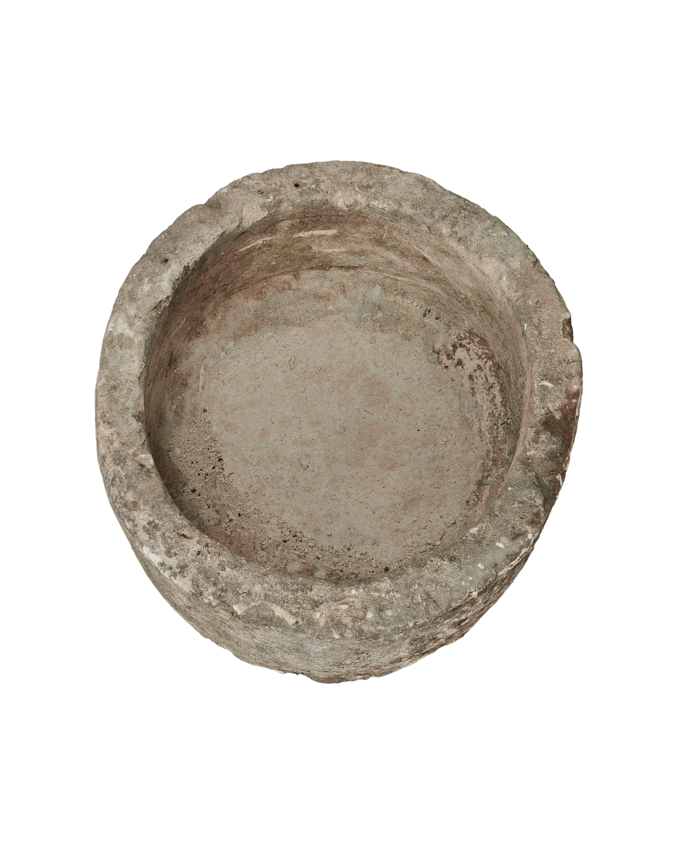 Vintage Limestone Trough - Round from Indonesia - Planters, Fountains, & Water Features